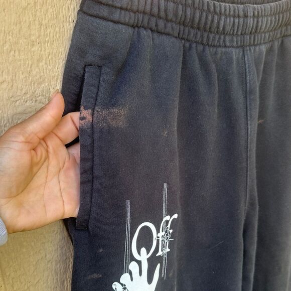 Off-White Kids Black Joggers - Picture 6 of 13
